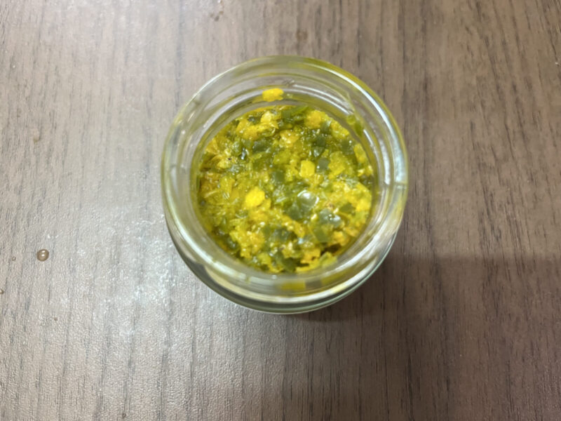 柚子胡椒仕込み完成