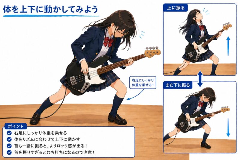 縦揺れ