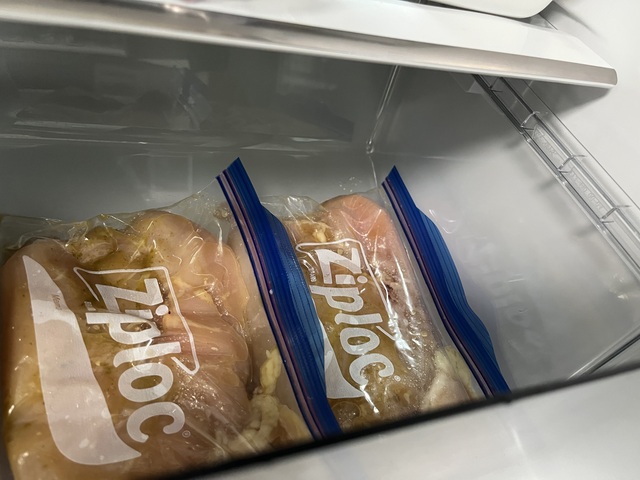 18.鳥肉寝かせる