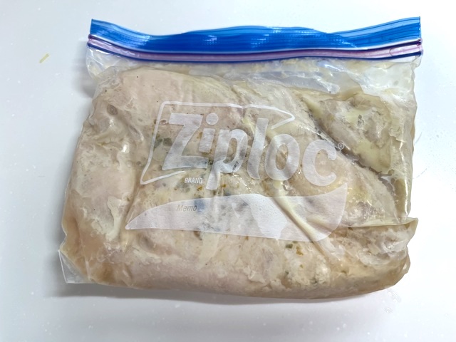 23.鳥肉冷やす